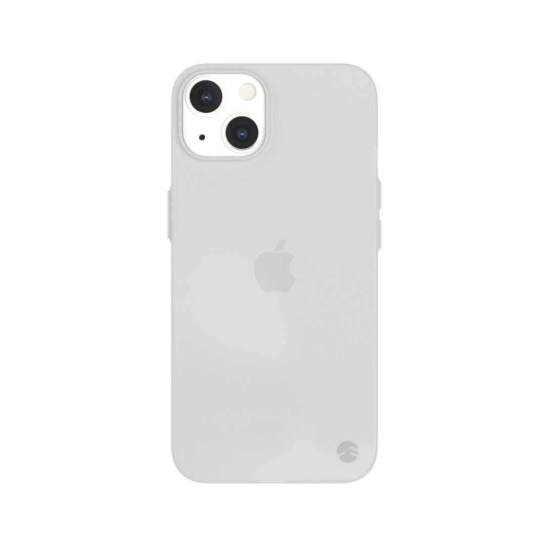 Estuche switcheasy slim 0.35 ultra case iphone 13 color transparente / blanco