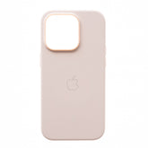 Estuche el rey silicon case magsafe iphone 14 plus color rosado