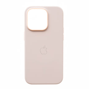 Estuche el rey silicon case magsafe iphone 14 pro max color rosado