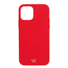 Estuche el rey silicon iphone 12 pro max 6.7 color rojo