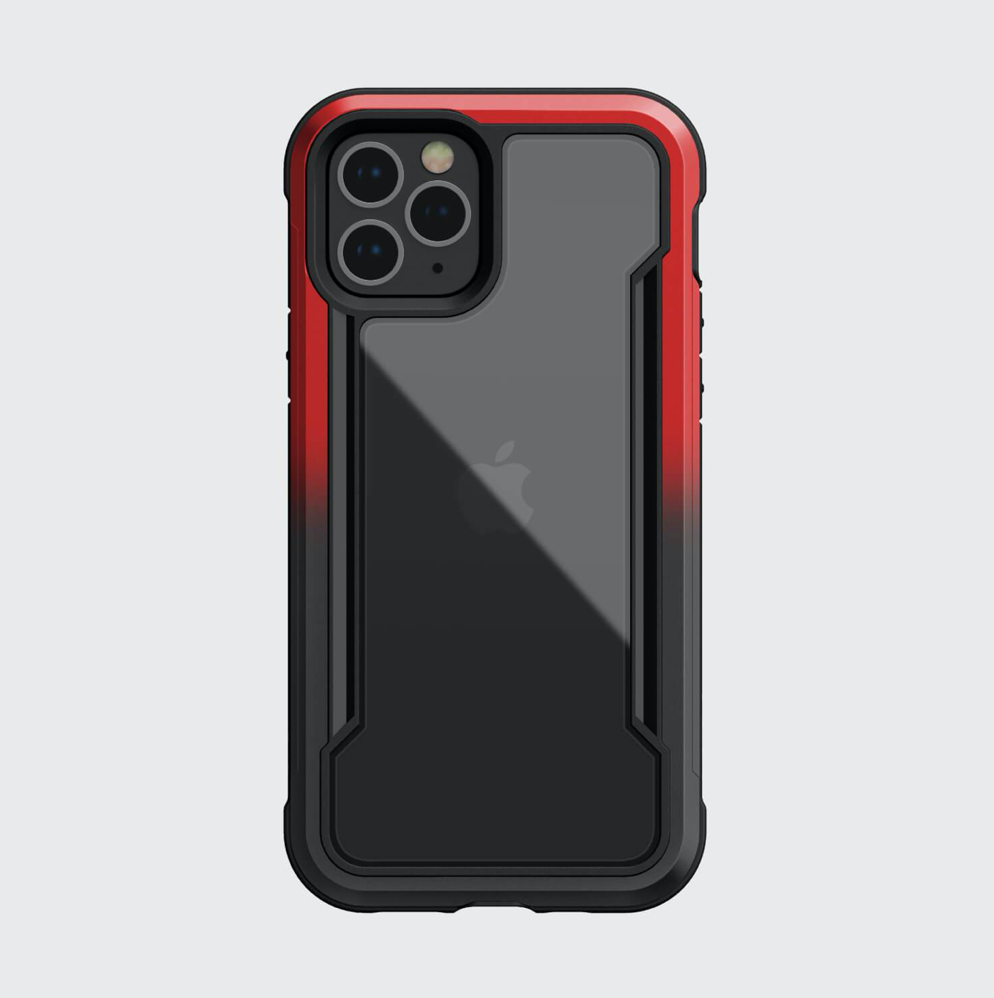Estuche xdoria raptic shield iphone 12 mini 5.4 color rojo / negro