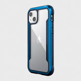 Estuche xdoria raptic shield pro for iphone 13(anti bacterial) blue color azul