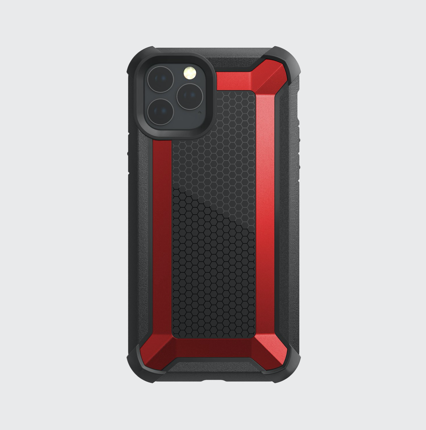 Estuche xdoria defense tactical iphone 11 pro (5.8) color rojo / negro
