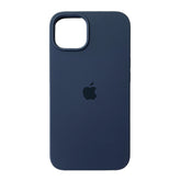 Estuche apple silicon completo iphone 13 color azul marino