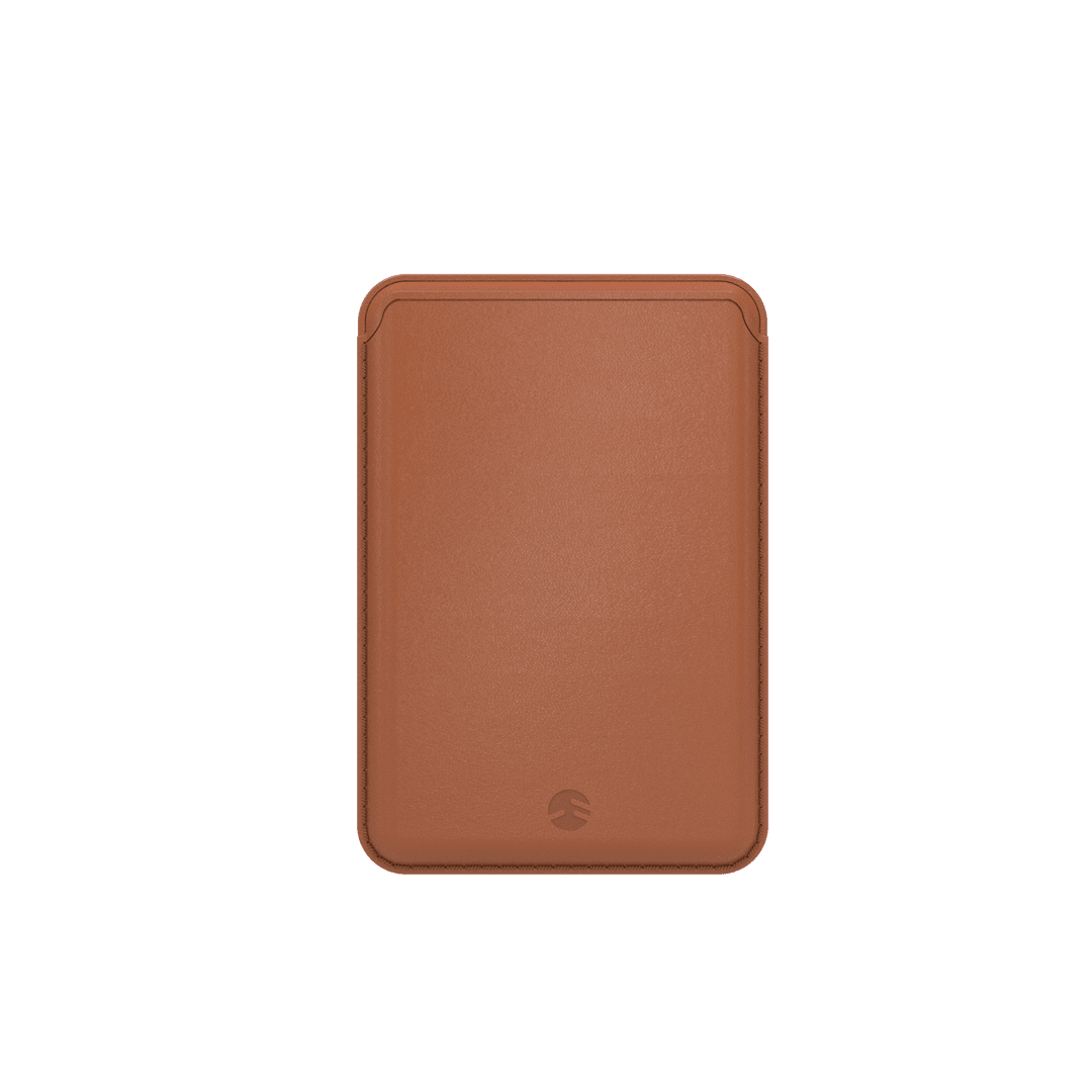 Accesorio switcheasy wallet con magsafe para iphone 12 / 13 color café claro