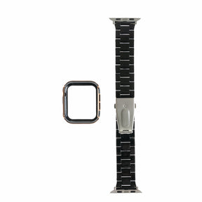 Accesorio generico pulsera con bumper de diamantes apple watch 40 mm color negro
