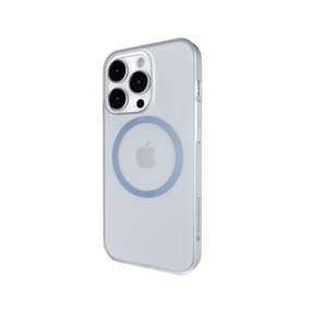 Estuche switcheasy slim gravity magsafe ultra magnetic iphone 14 pro max 6.7 transparent blue color transparente / azul