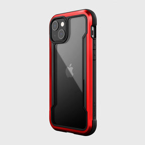 Estuche xdoria raptic shield pro for iphone 13(anti bacterial) red color rojo