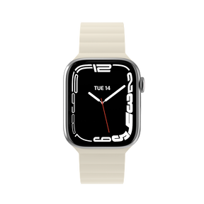 Accesorio switcheasy pulsera silicone magnetic apple watch 42 / 44 / 45 mm starlight