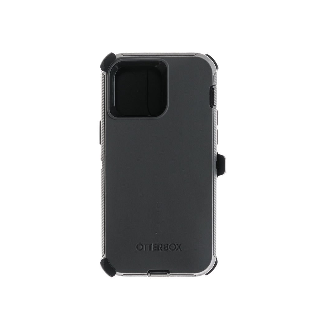 Estuche otterbox defender iphone 14 pro max color gris / negro