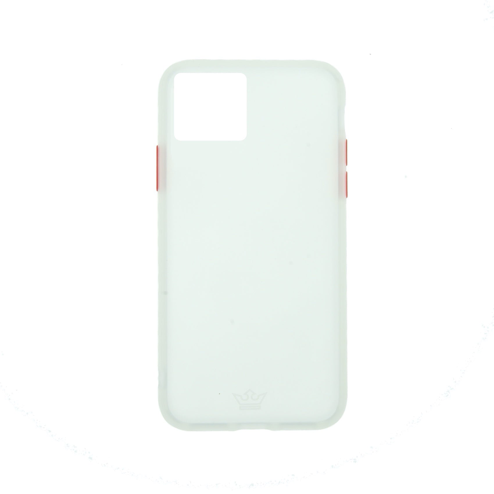 Estuche el rey hard case marco iphone 11 pro (5.8) color transparente / blanco
